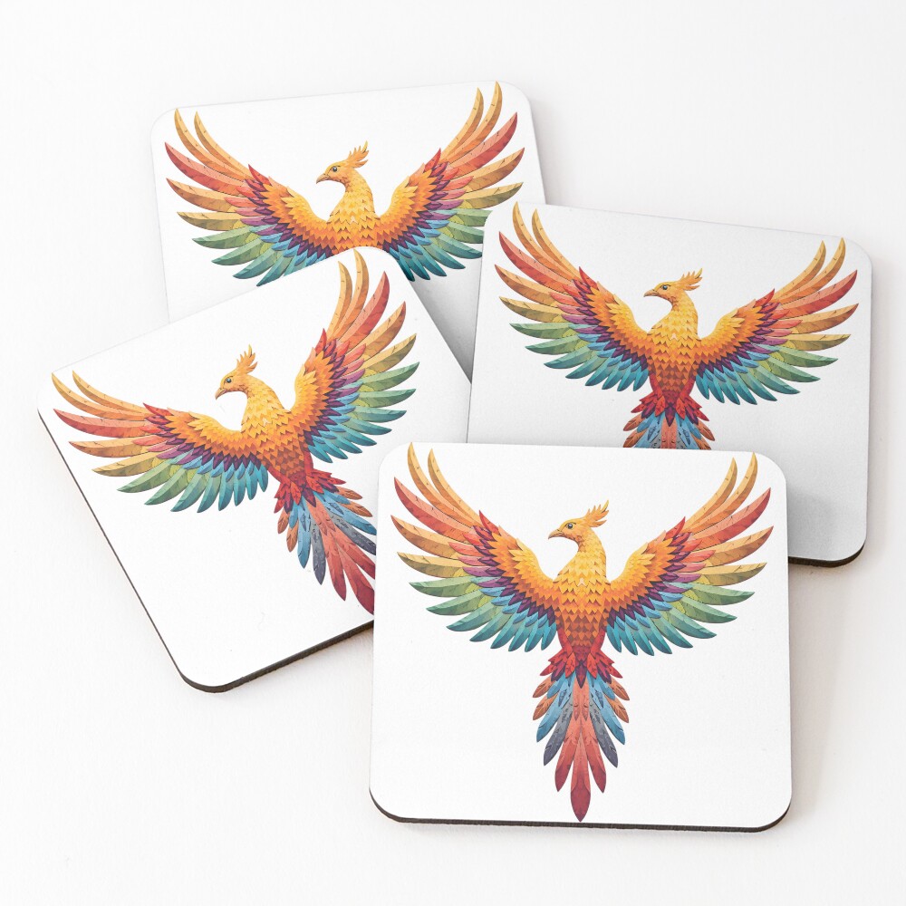 Item preview, Coasters (Set of 4) designed and sold by VisualVerseLab.