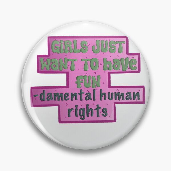 Item preview, Girls just want to have fundamental human rights designed and sold by Bookreader123.