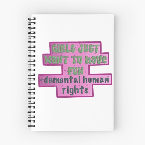 Item preview, Girls just want to have fundamental human rights designed and sold by Bookreader123.