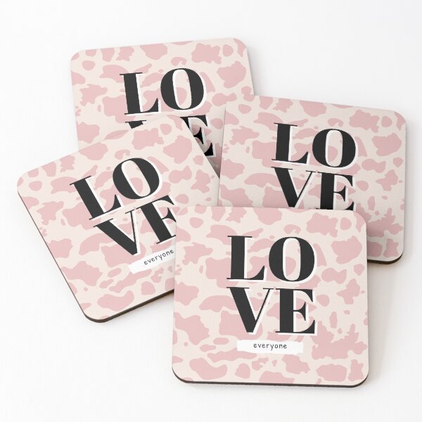 Item preview, Love everyone pink designed and sold by ros-designs.