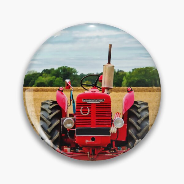 Item preview, Red Tractor in field designed and sold by JEZ22.