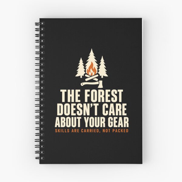 Artikelvorschau, Dem Wald ist es egal – Bushcraft-Fähigkeiten entworfen und verkauft von naturalsurvival.
