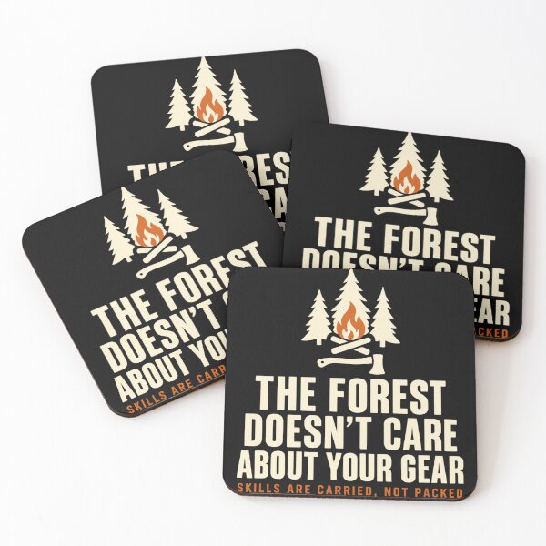 Item preview, The Forest Doesn’t Care – Bushcraft Skills designed and sold by naturalsurvival.