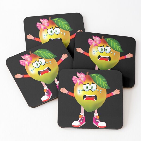 Item preview, Mango Crying Animated Character Girl Version designed and sold by ExpressiveToon.