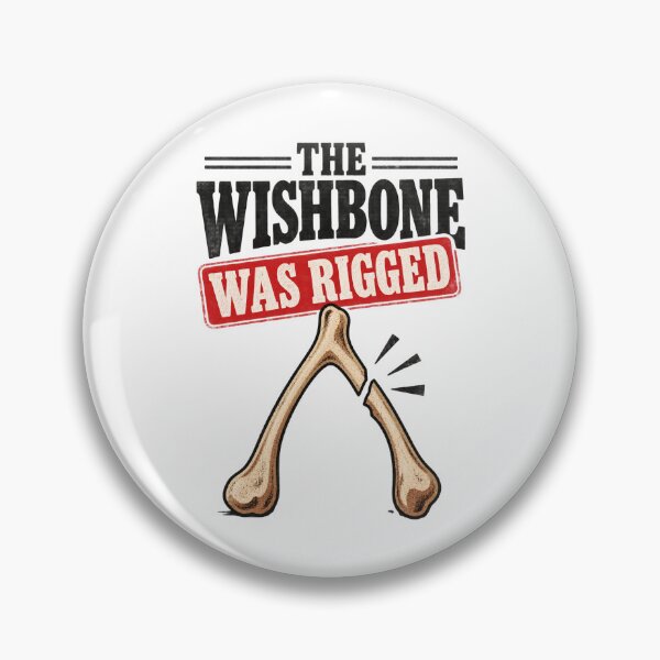 Item preview, The Wishbone Was Rigged Funny Thanksgiving Shirt designed and sold by CerealBoxInk.