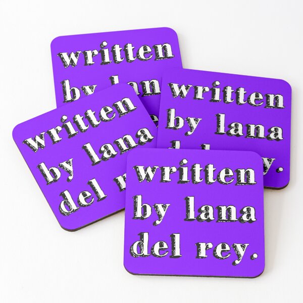 Item preview, written by lana del rey. sign music queen purple designed and sold by Doctor Schtrudel.