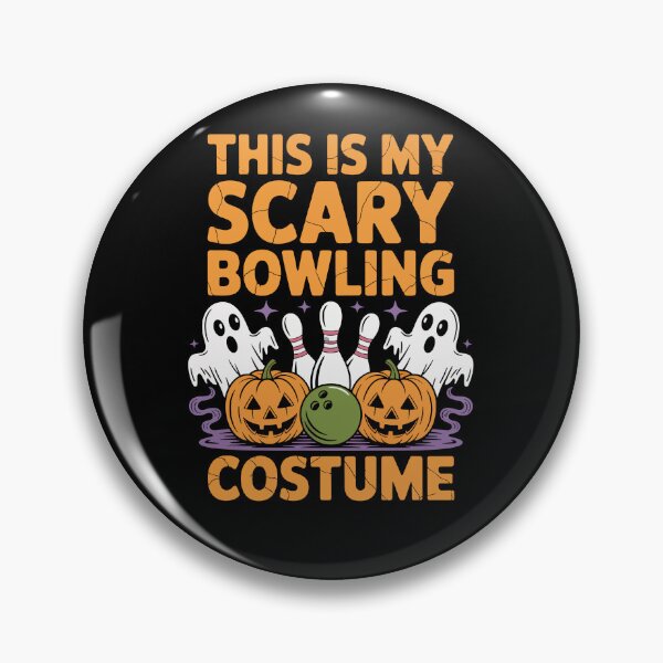 Item preview, This Is My Scary Bowling Costume designed and sold by jkrphoto.