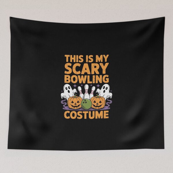 Item preview, This Is My Scary Bowling Costume designed and sold by jkrphoto.