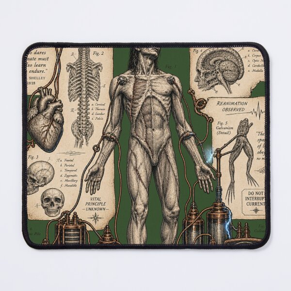 Item preview, Frankenstein — Galvanic Experiment No. designed and sold by Cohaagens Bazaar.