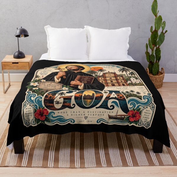 Item preview, St. Francis Xavier — Goa’s Patron Saint · Bom Jesus Basilica designed and sold by Goanheartprints.