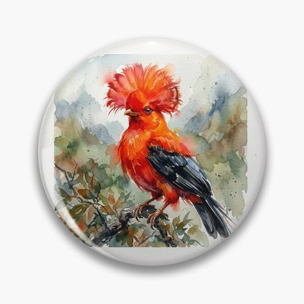 Item preview, EXotic Beautiful Birds - Andean cock of the rock designed and sold by Helios Be. Lavsh.