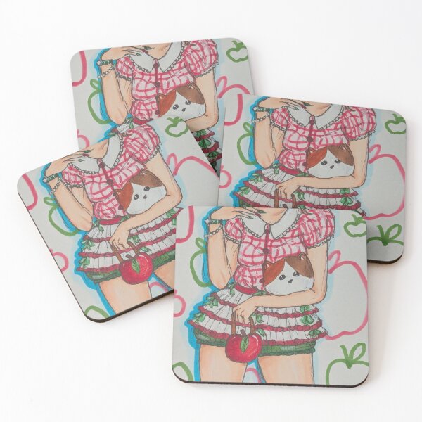 Item preview, apple girl designed and sold by YaebaArts.
