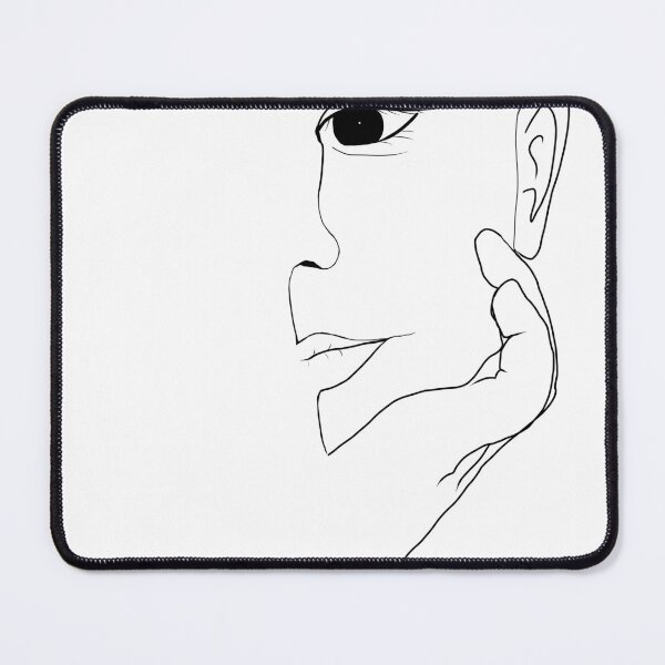 Item preview, Minimalist Hand On Face Line Art designed and sold by a1-x.