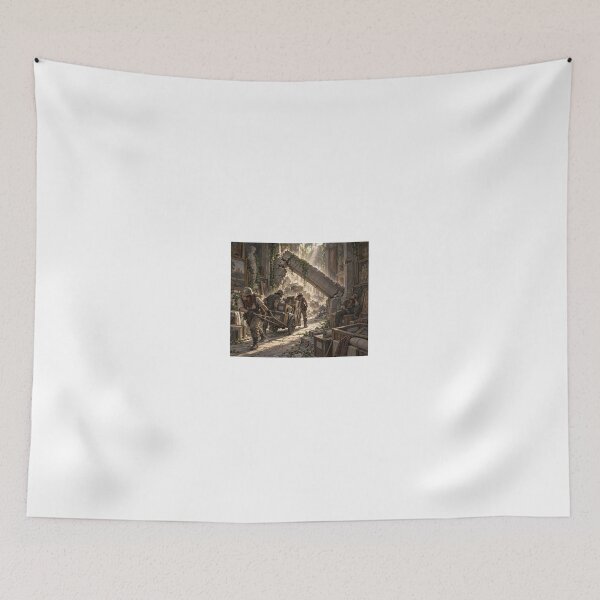Item preview, Soldiers Amidst Ancient Ruins and Sunlight designed and sold by CathryneDelamort.