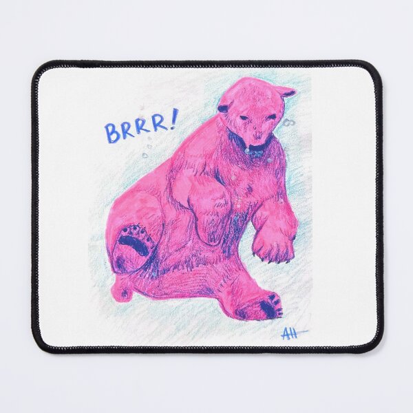 Item preview, Pink Bear in Water designed and sold by studiocean.
