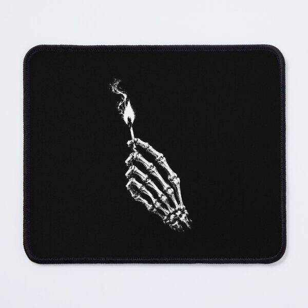 Item preview, Matchstick Skeleton Hand Holding Burning Match Art designed and sold by gunaone-design.