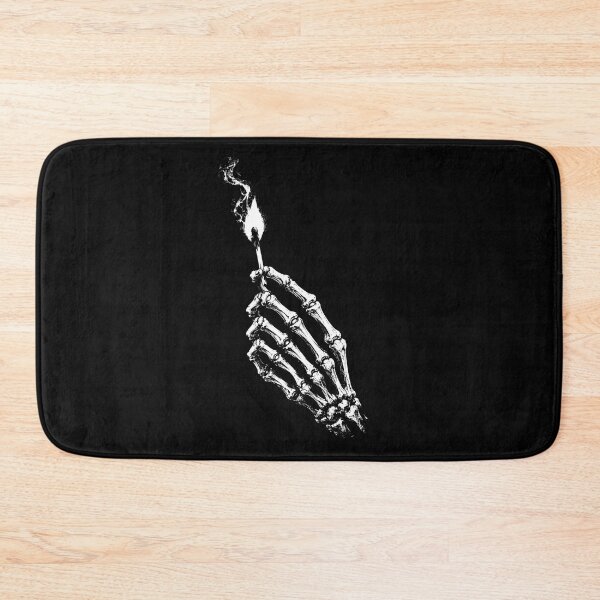 Item preview, Matchstick Skeleton Hand Holding Burning Match Art designed and sold by gunaone-design.