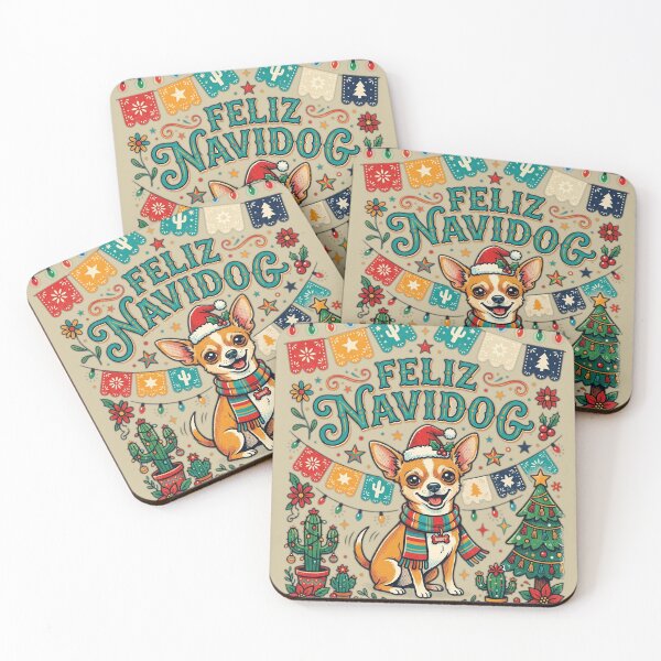 Item preview, Feliz Navidog designed and sold by bluel_evin.