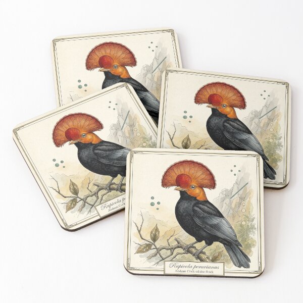 Item preview, EXotic Beautiful Birds - Andean cock of the rock #3 designed and sold by Helios Be. Lavsh.