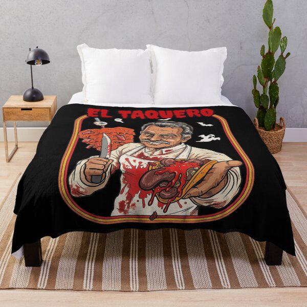 Item preview, El Taquero Halloween Horror Taco Chef Spooky Al Pastor Vintage designed and sold by Creative Spark.