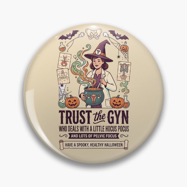 Item preview, Trust the gynecologist who deals with a little hocus pocus and lots of pelvic focus - Halloween for gynecologists designed and sold by ParadoxParadox.