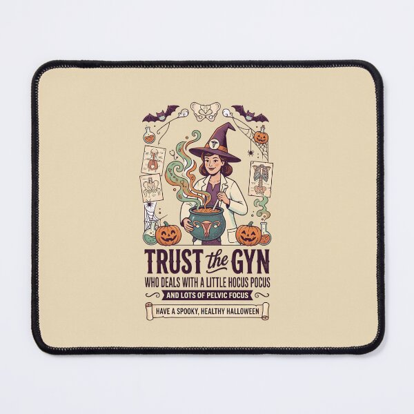 Item preview, Trust the gynecologist who deals with a little hocus pocus and lots of pelvic focus - Halloween for gynecologists designed and sold by ParadoxParadox.