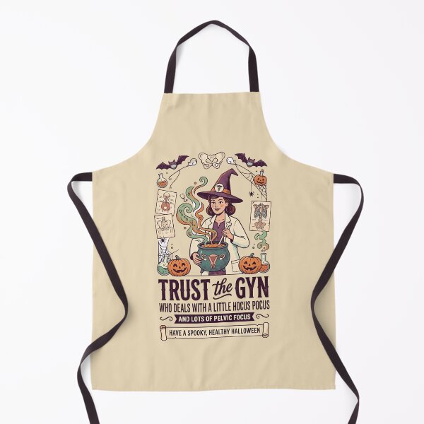 Item preview, Trust the gynecologist who deals with a little hocus pocus and lots of pelvic focus - Halloween for gynecologists designed and sold by ParadoxParadox.