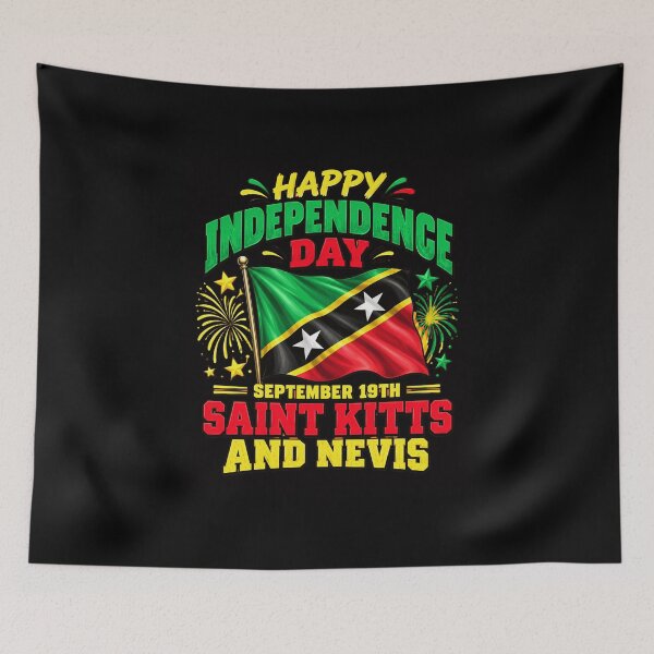 Item preview, Independence Day Celebration for Saint Kitts and Nevis designed and sold by anapldv.