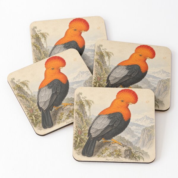 Item preview, EXotic Beautiful Birds - Andean cock of the rock #5 designed and sold by Helios Be. Lavsh.
