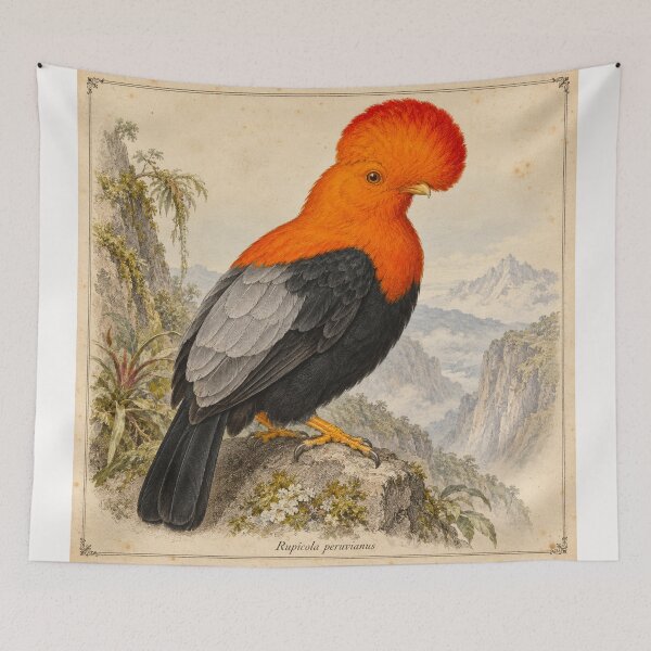 Item preview, EXotic Beautiful Birds - Andean cock of the rock #5 designed and sold by Helios Be. Lavsh.