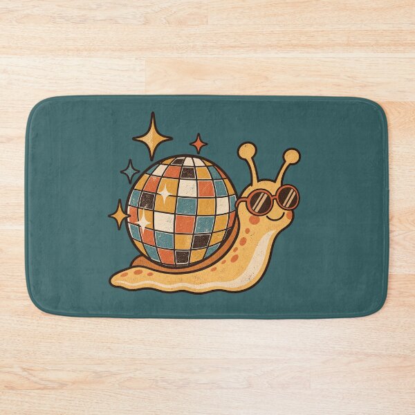 Item preview, Retro Disco Snail designed and sold by Glottopia.