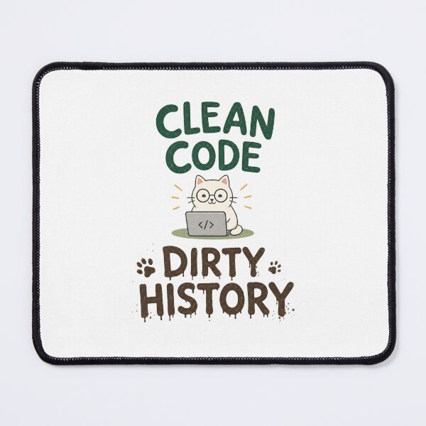 Item preview, Clean Code Dirty History designed and sold by DAOUDEES.