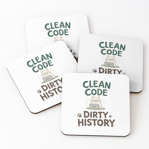 Item preview, Clean Code Dirty History designed and sold by DAOUDEES.