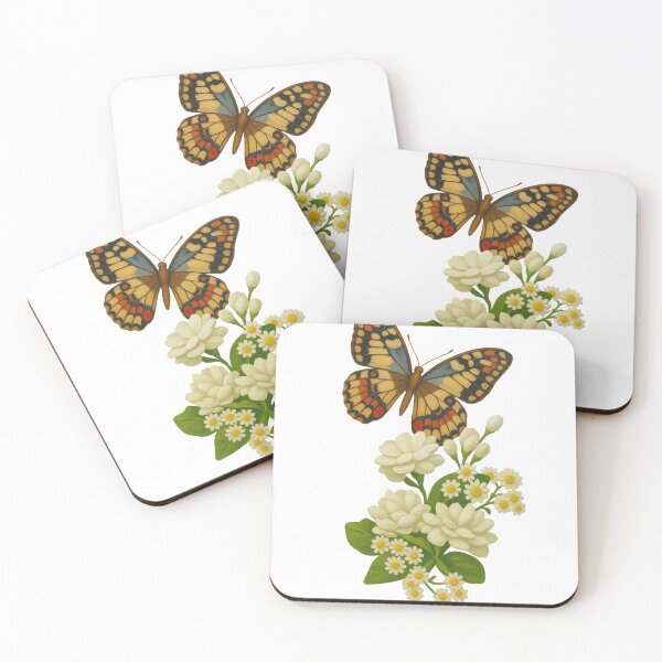 Item preview, Flowers and butterflies designed and sold by re2m.