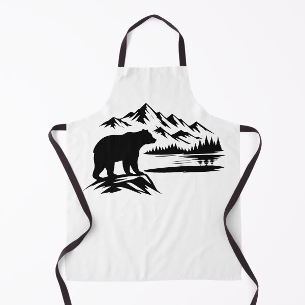 Item preview, BEAR T-SHIRT Unisex Cotton Tshirt Bear Lover Wildlife Shirt Polar Bear Shirt Animal Lover Gift Brown Bear Mountains Grizzly Bear designed and sold by ZZYVU.