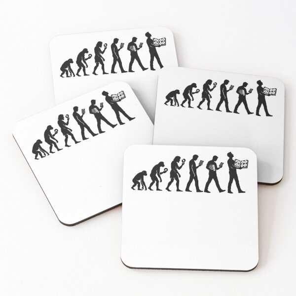Item preview, evolution Abstract Humanoid Silhouette Wall Art designed and sold by anapldv.