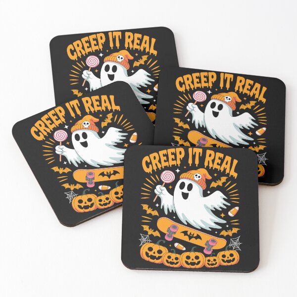 Item preview, Creep It Real Ghost Skateboard designed and sold by jkrphoto.