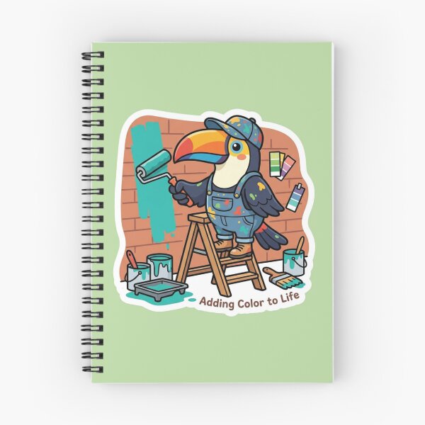 Item preview, Cute Toucan Painter – Adding Color to Life Painter Gift designed and sold by Isliath.