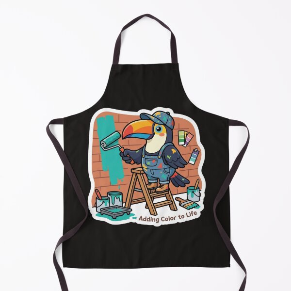 Item preview, Cute Toucan Painter – Adding Color to Life Painter Gift designed and sold by Isliath.