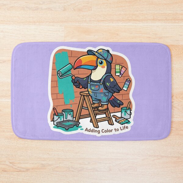 Item preview, Cute Toucan Painter – Adding Color to Life Painter Gift designed and sold by Isliath.