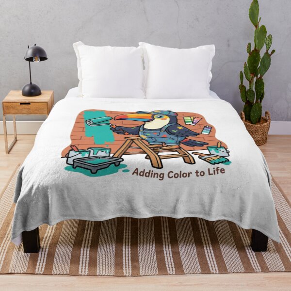 Item preview, Cute Toucan Painter – Adding Color to Life Painter Gift designed and sold by Isliath.