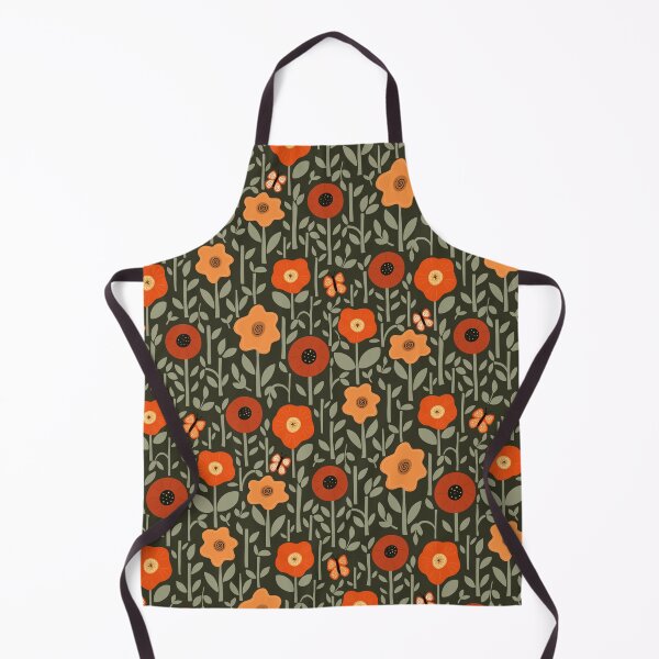 Item preview, Josie Floral - black designed and sold by Willow & Grace Designs.
