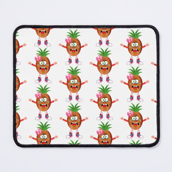 Item preview, Crying Pineapple Animated Character Girl Version designed and sold by ExpressiveToon.