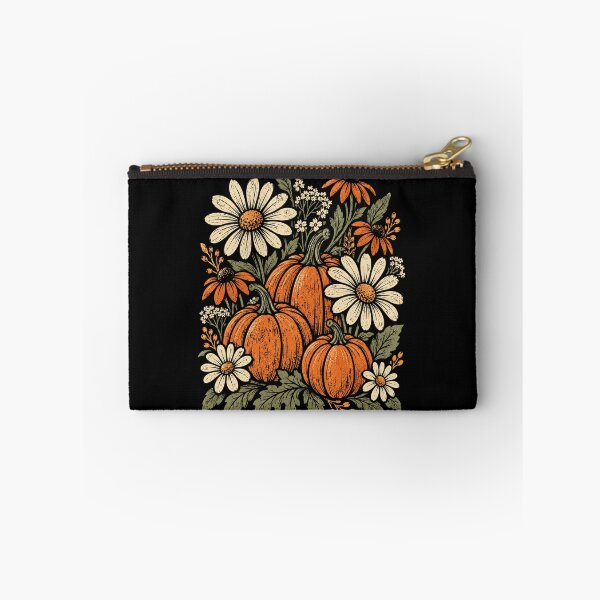 Item preview, pumpkin floral harvest autumn botanical illustration designed and sold by anapldv.