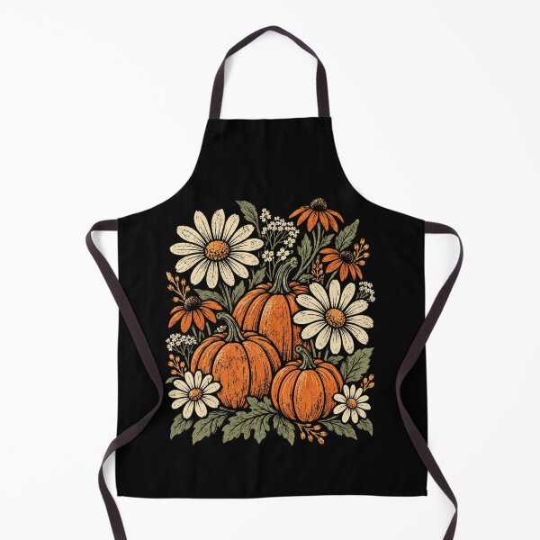 Item preview, pumpkin floral harvest autumn botanical illustration designed and sold by anapldv.