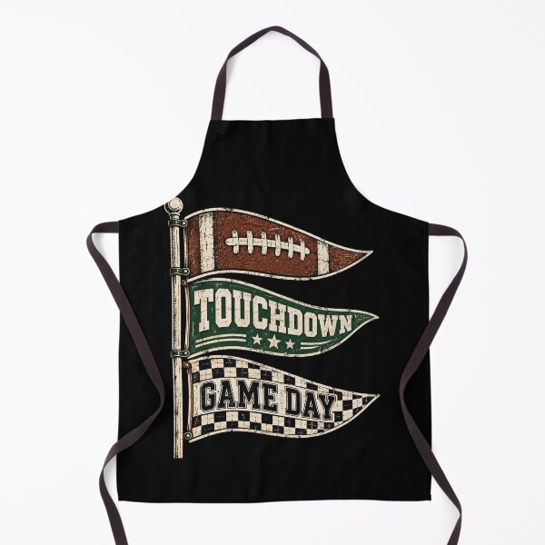 Item preview, Football Touchdown Game Day Vintage Flag Graphic designed and sold by anapldv.