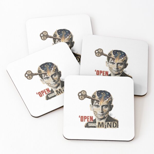 Item preview, Franz Kafka Literary Vintage Collage Art designed and sold by OzzFrequency.