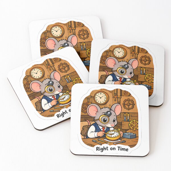 Item preview, Cute Mouse Watchmaker – Right on Time Watchmaker Gift designed and sold by Isliath.