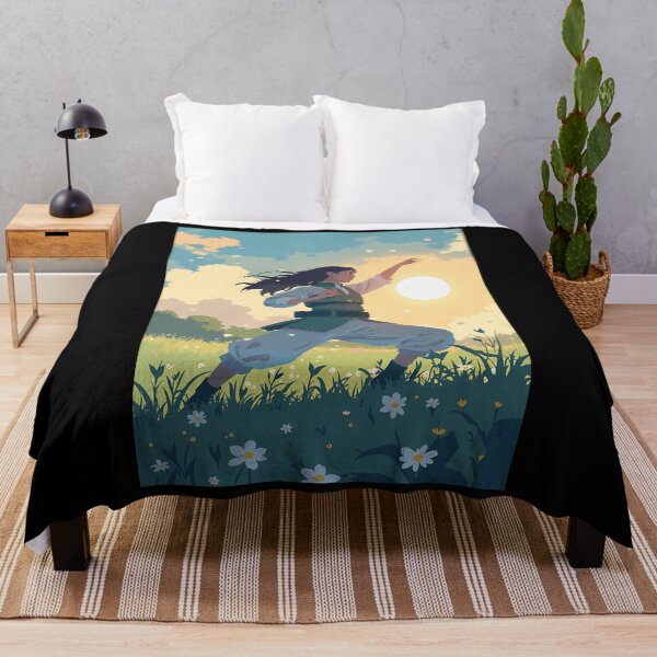 Item preview, Serenity In Bloom Hinatas Sunlit Meadow designed and sold by BourgeoisMeagan.