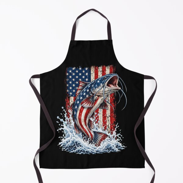 Item preview, Catfish Patriotic American Flag Splash Art designed and sold by anapldv.